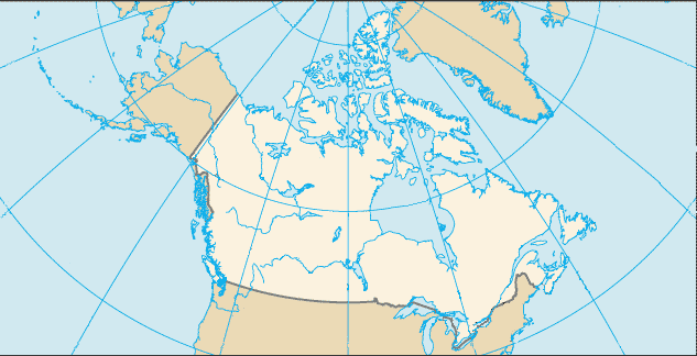 Map of Canada