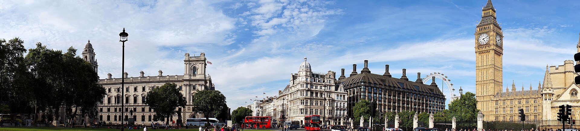 Big Ben and Parliament Square in London, capital of the United Kingdom